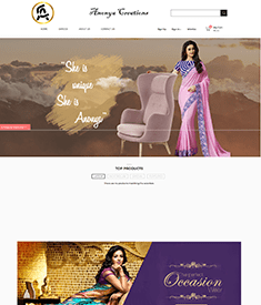 Fashion Designers Website Design Services in Bangalore